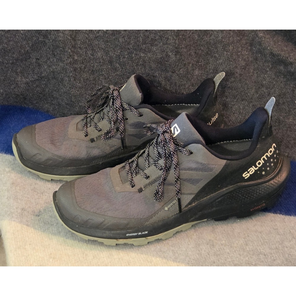 Salomon Outpulse GTX Gore-Tex Men's Hiking Shoes Grey Black All-Terrain